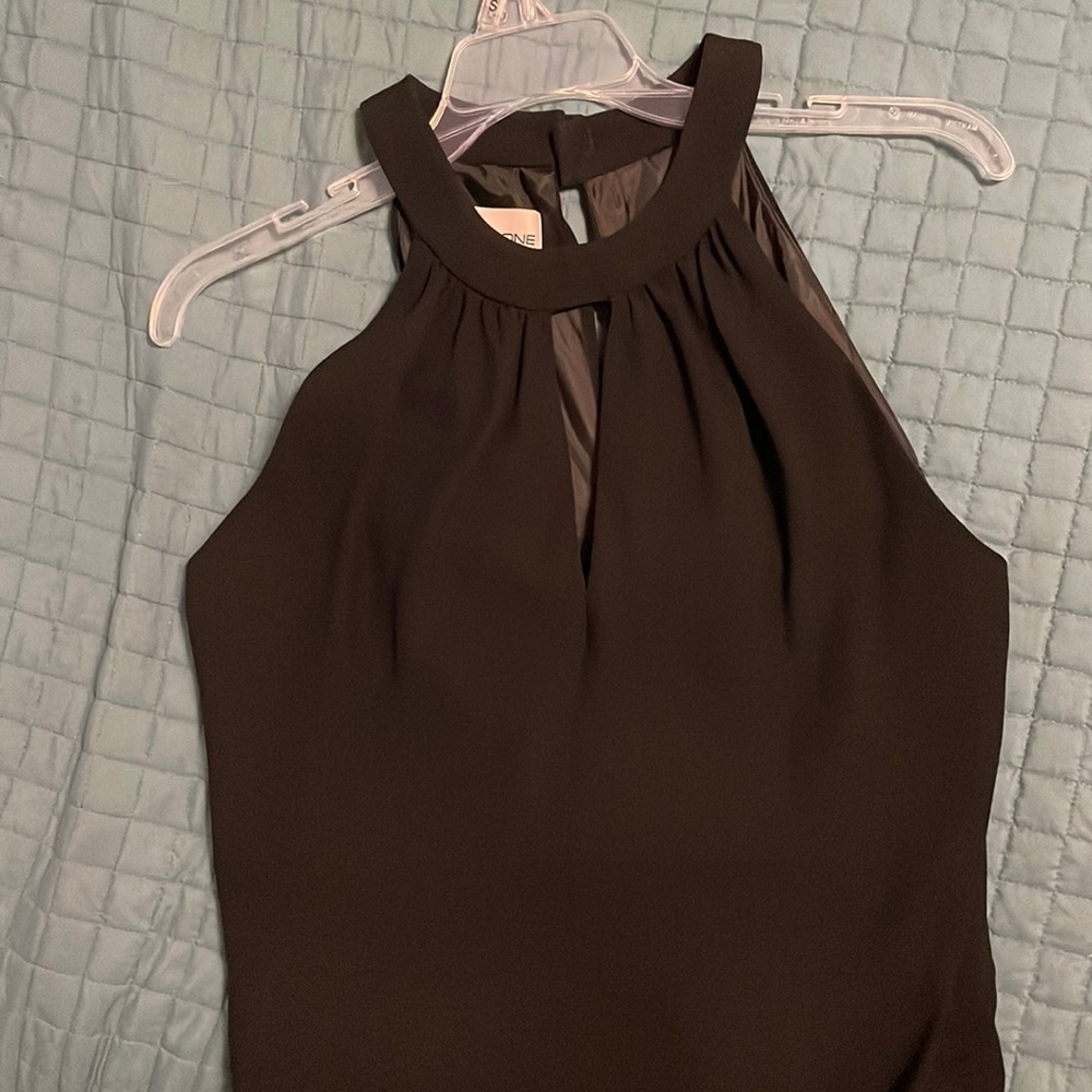 Evan Picone evening halter dress.
